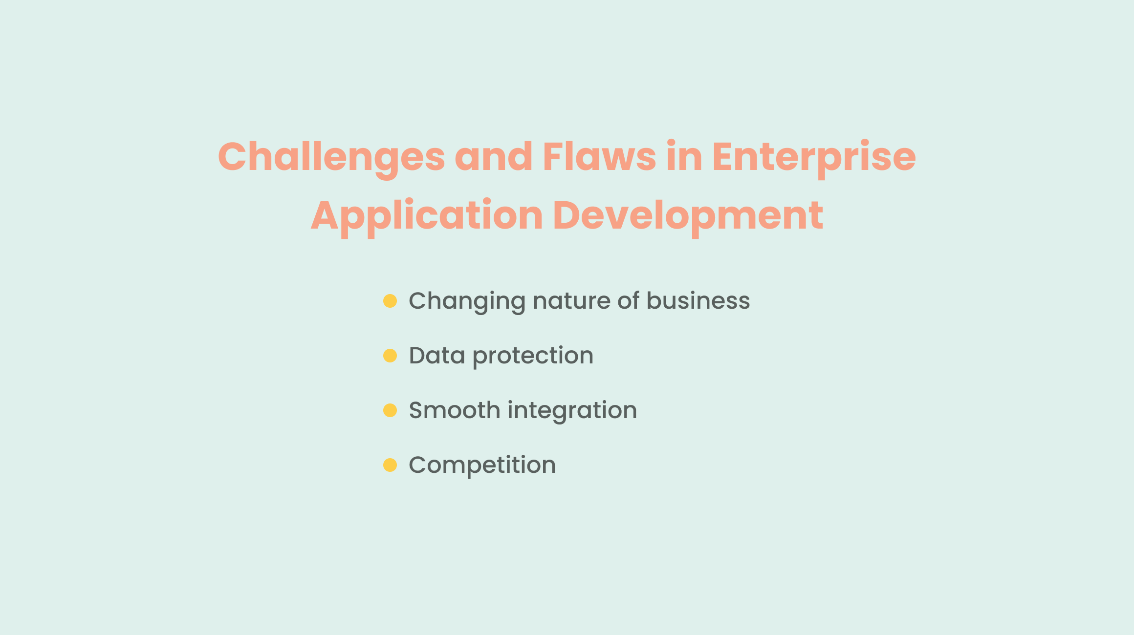 Enterprise Mobile Application Development Challenges