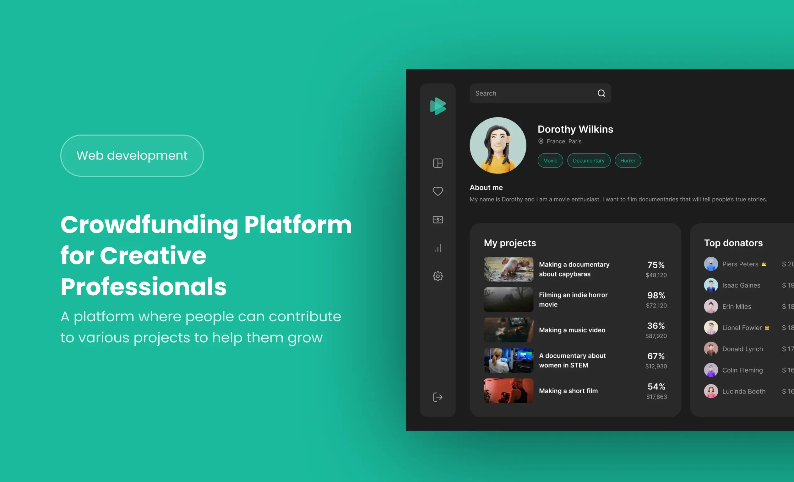 Crowdfunding Platform preview