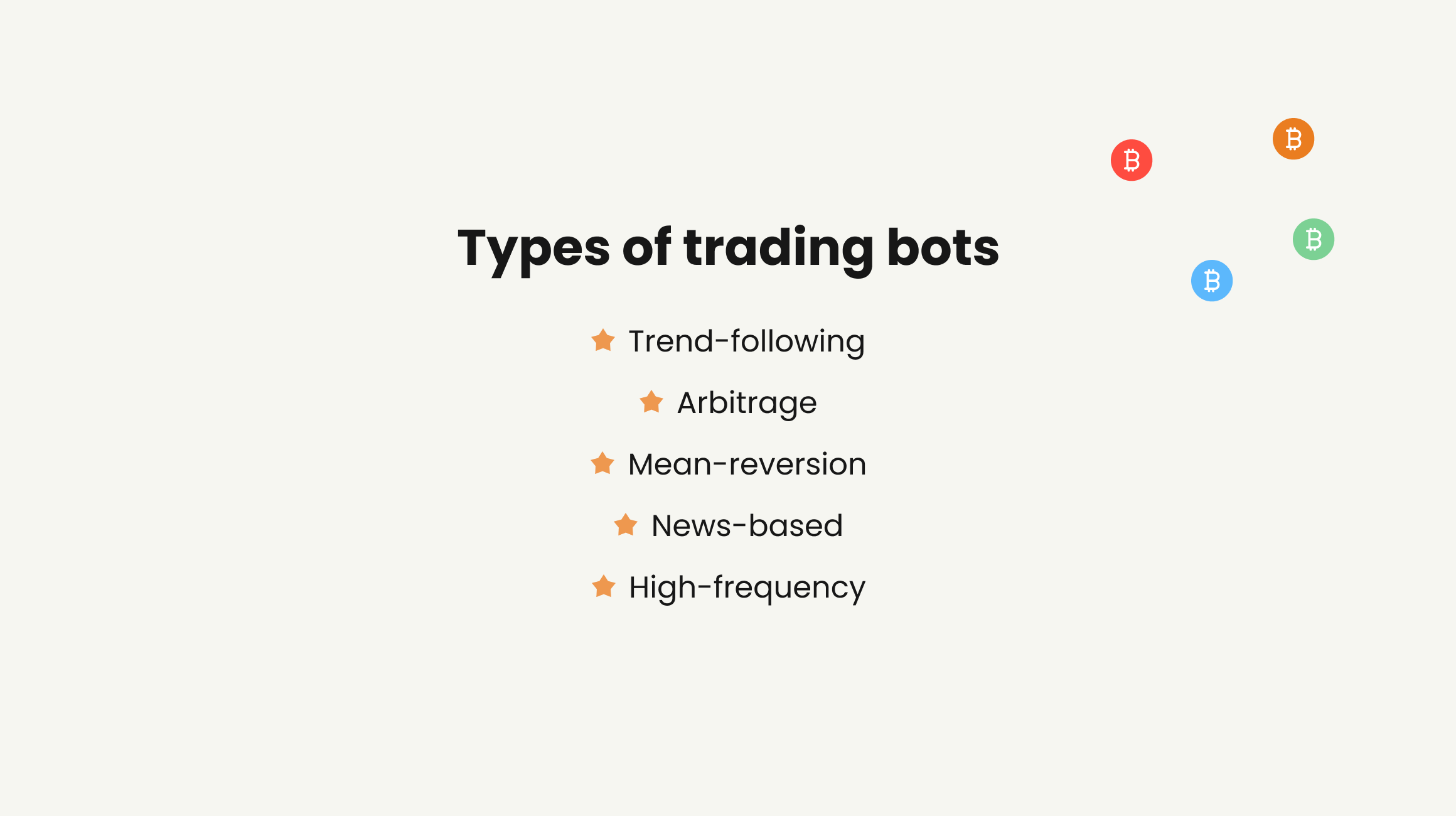 Types of trading bots
