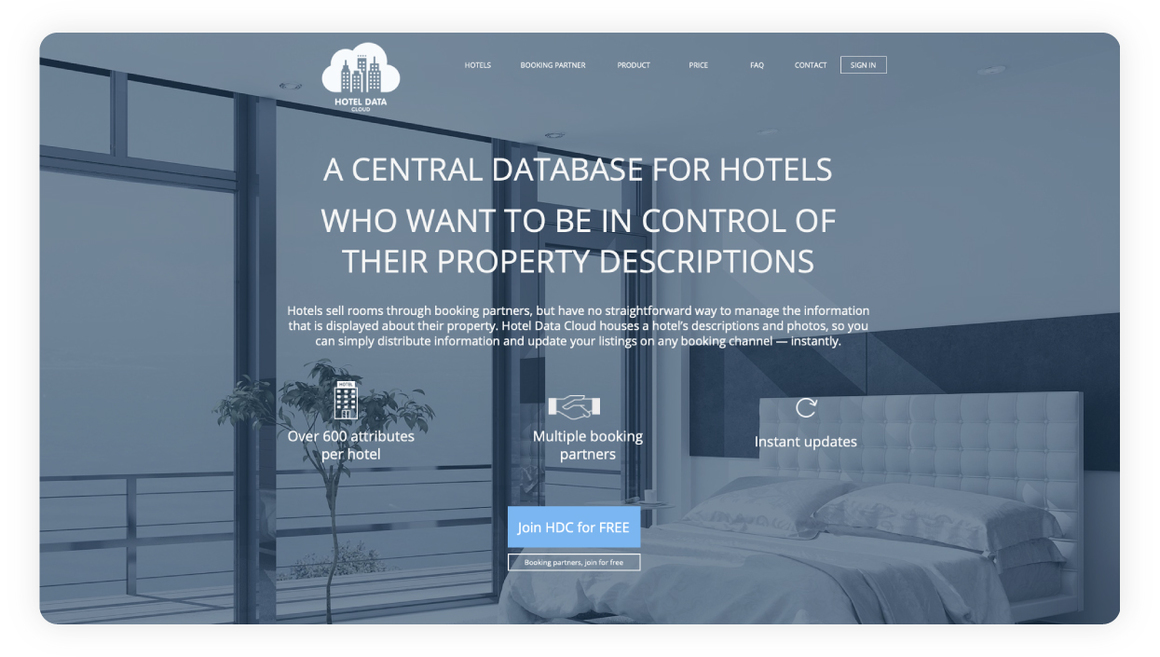 hotel data cloud