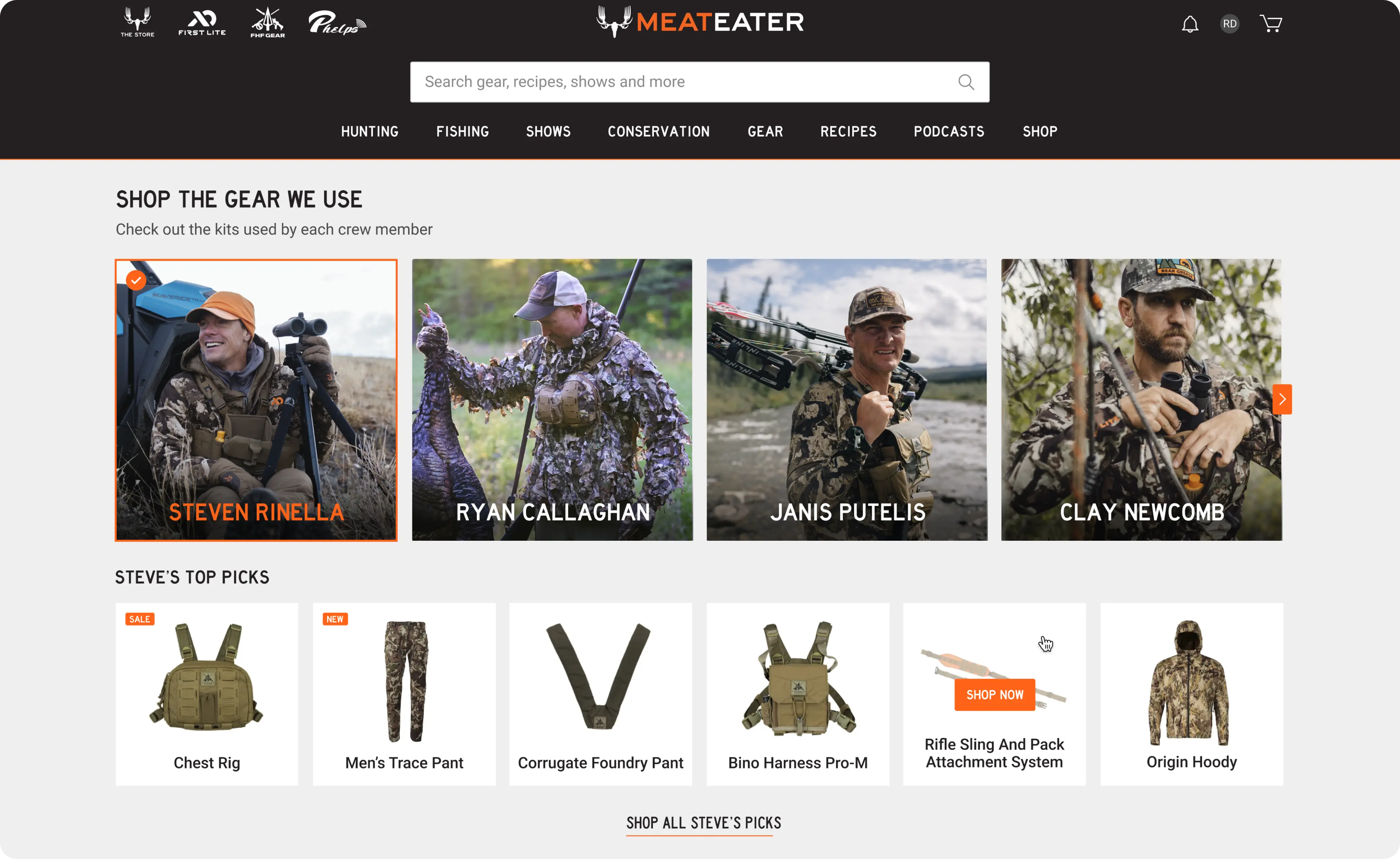 YWS > Works > CaseStudy > MeatEater > Work in progress