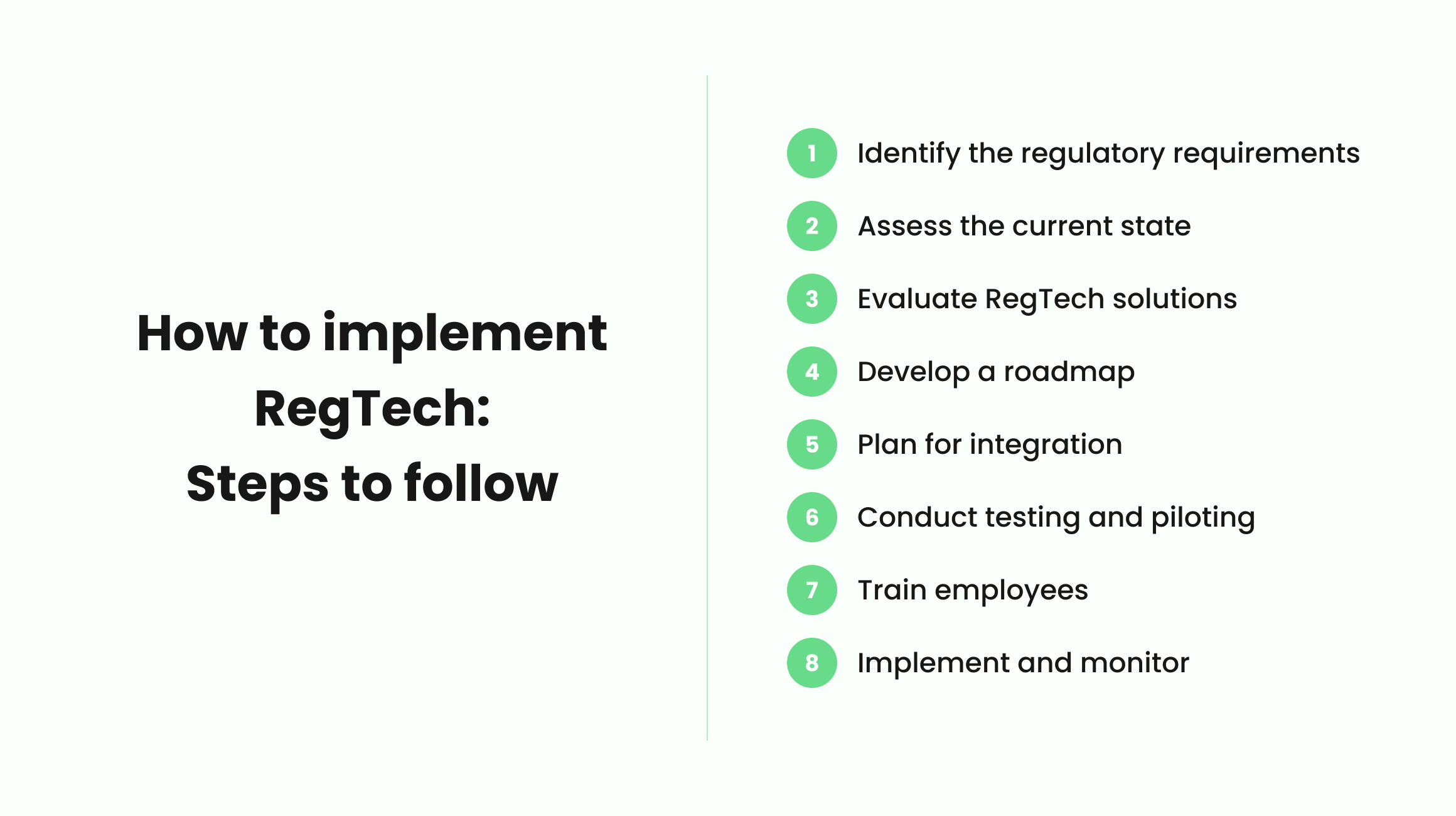 The RegTech Implementation Process