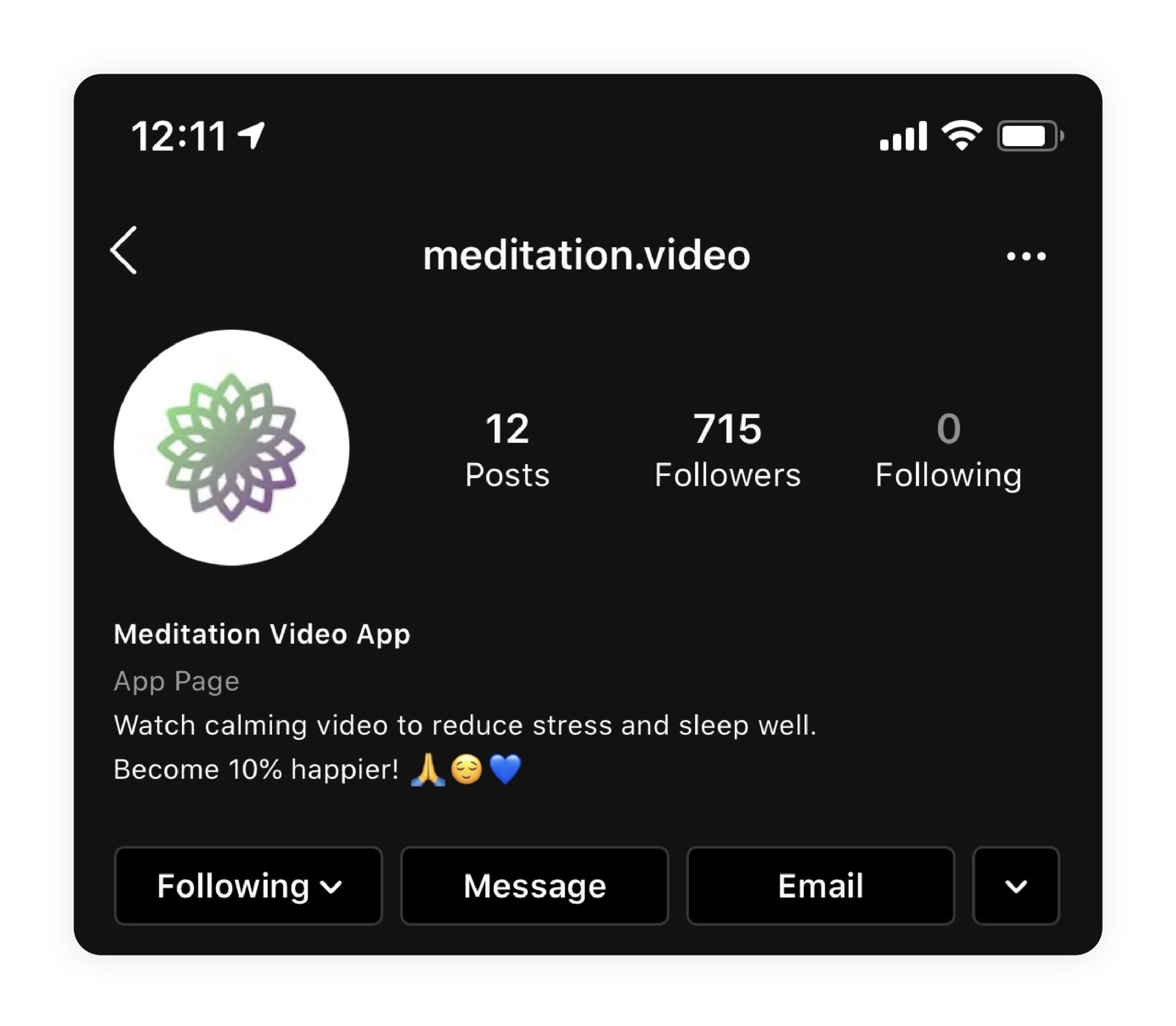 meditation-instagram-account