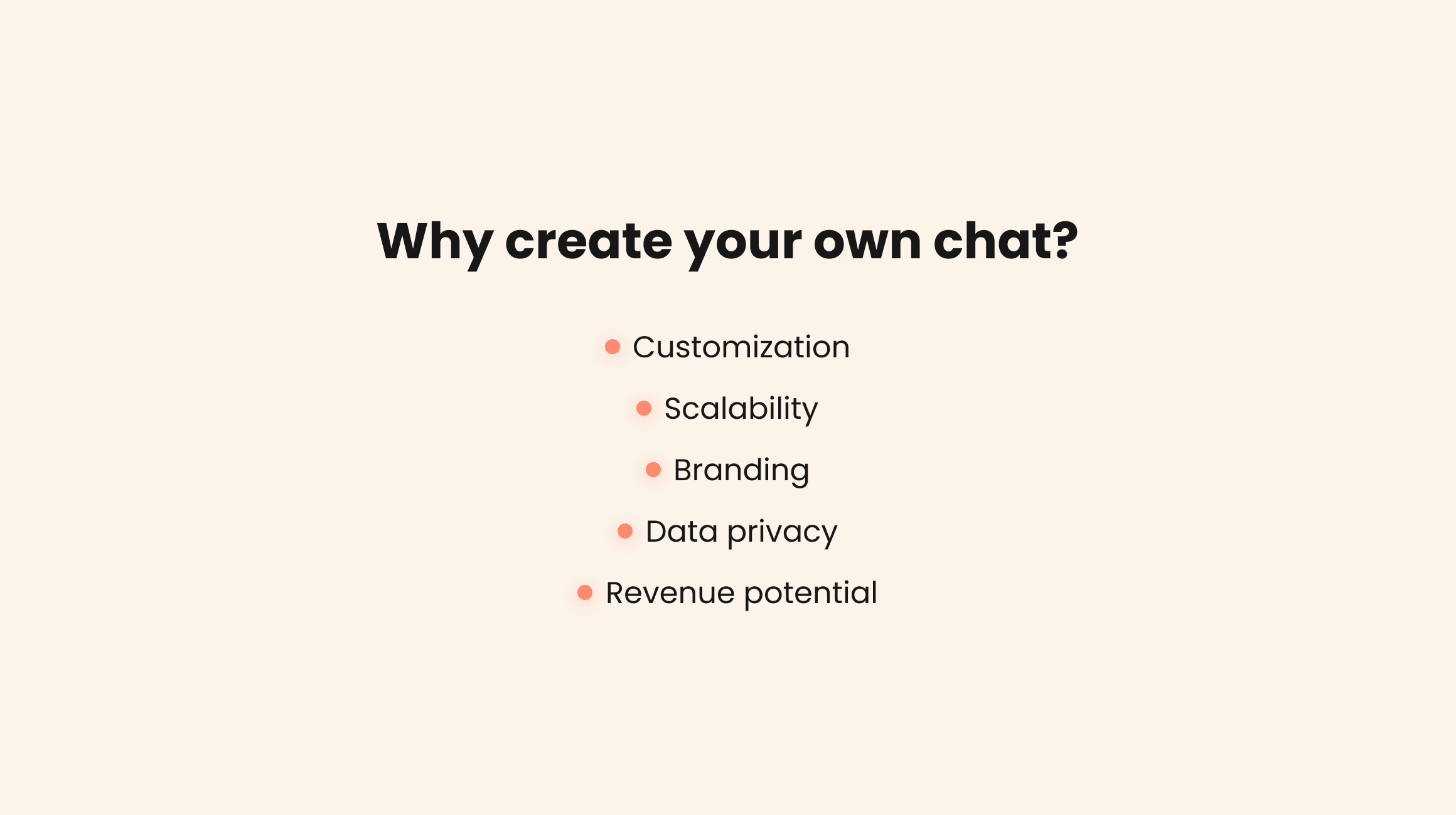 Benefits of building a web chat app