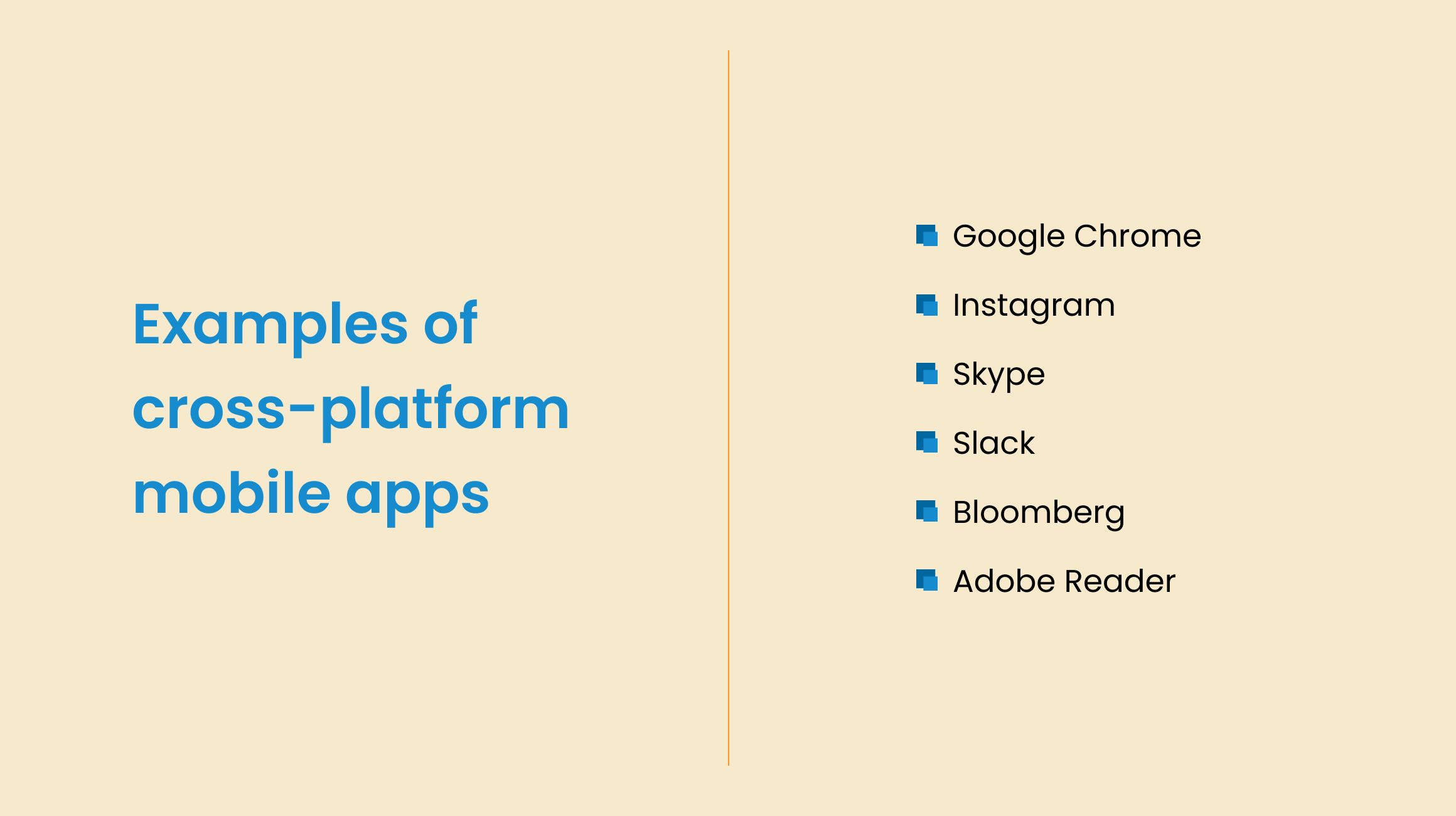 Examples of cross-platform mobile apps