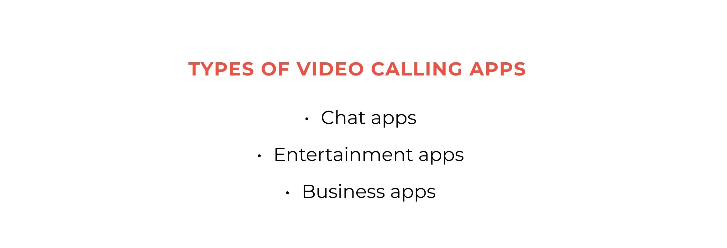 Types of video calling apps