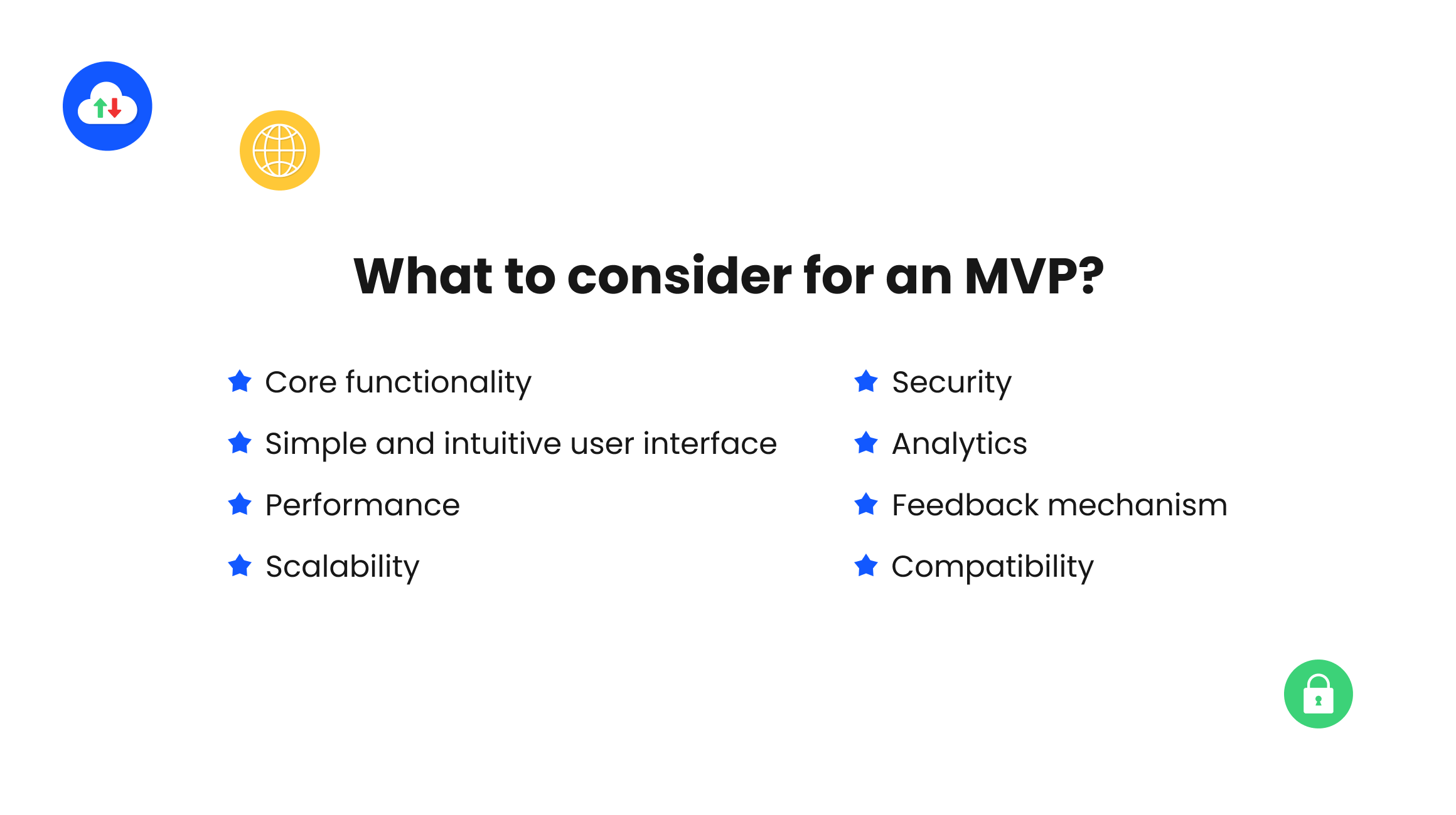 Core features of a successful MVP