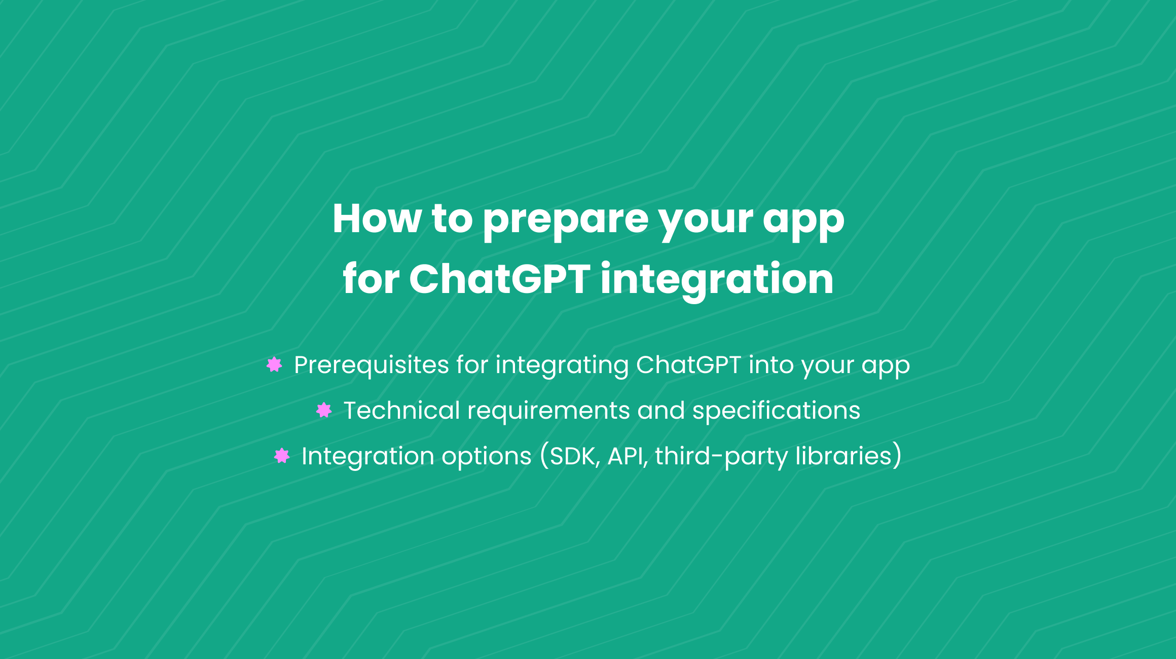Preparing your app for ChatGPT integration