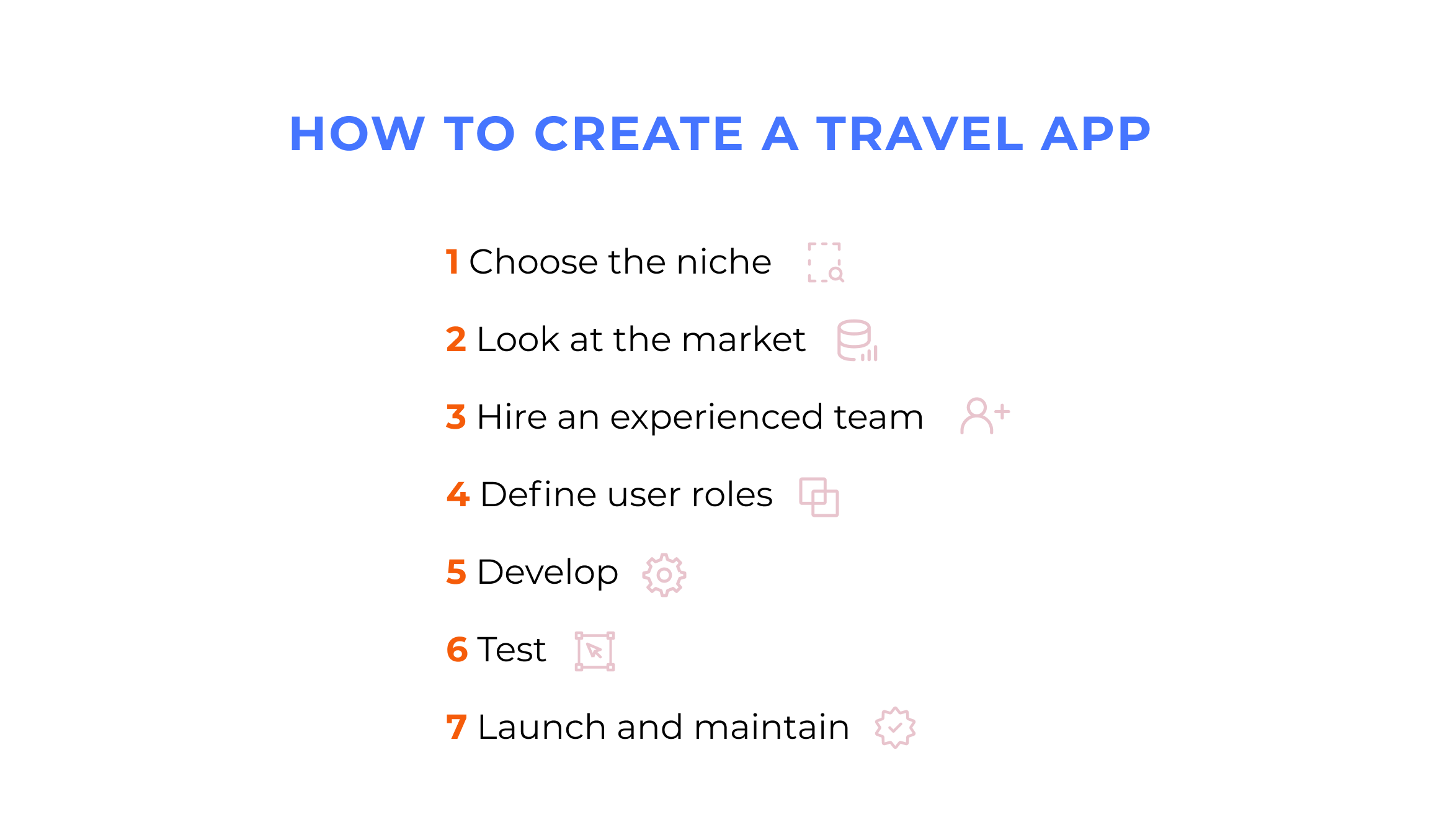 How to make a tourism app