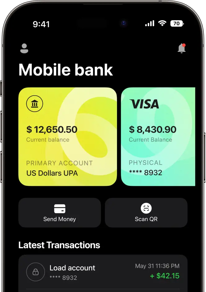 YWS > Works > CaseStudy > Mobile Bank Application > Intro > Content > Image