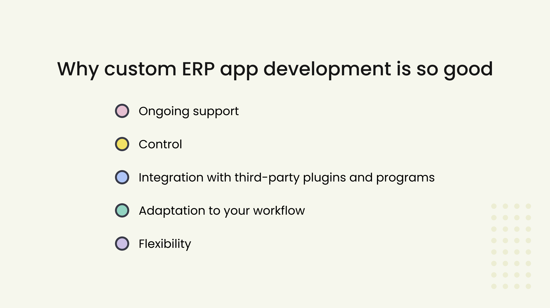 Why custom ERP app development is so good 