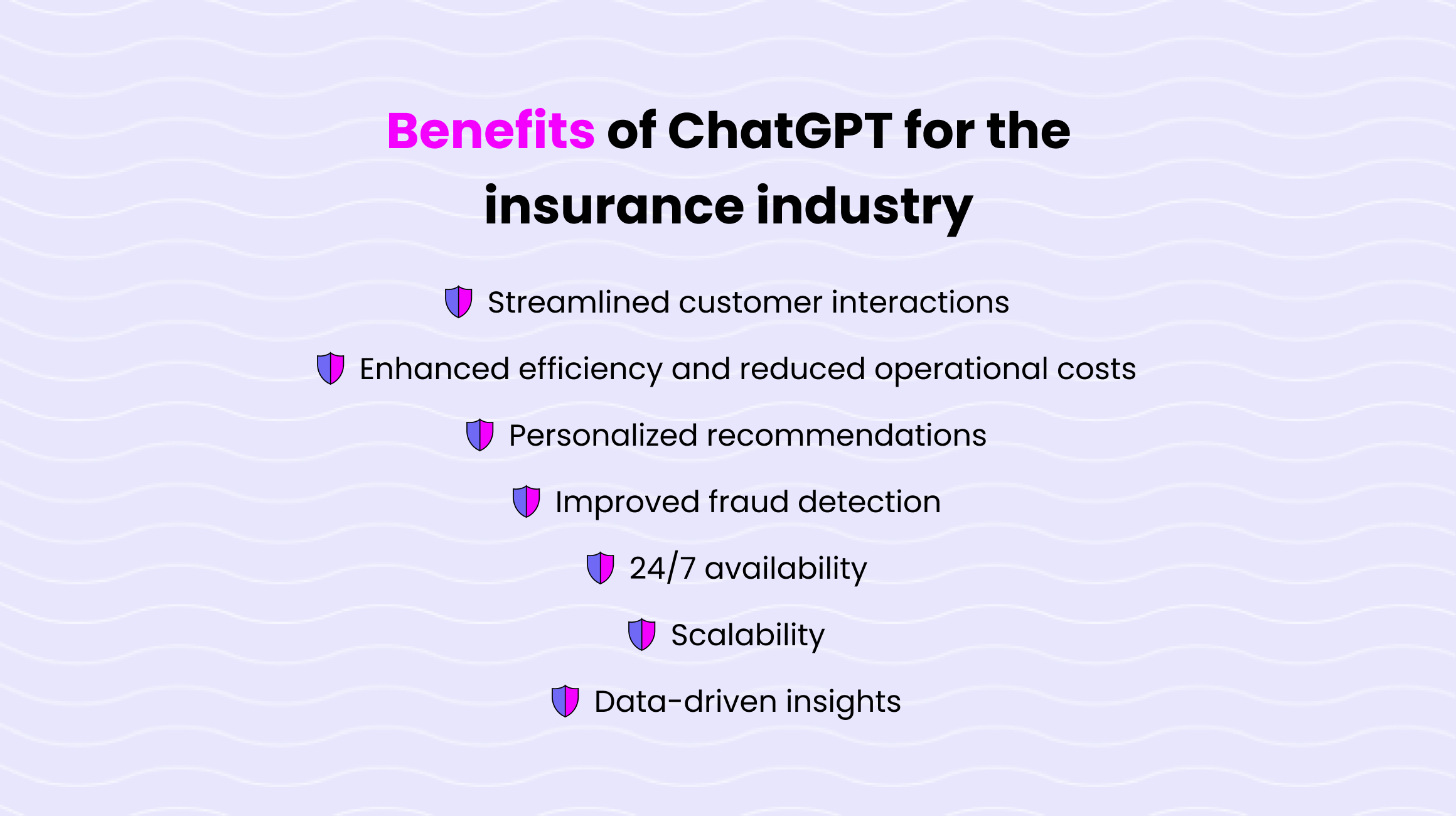 Benefits of ChatGPT for Insurance