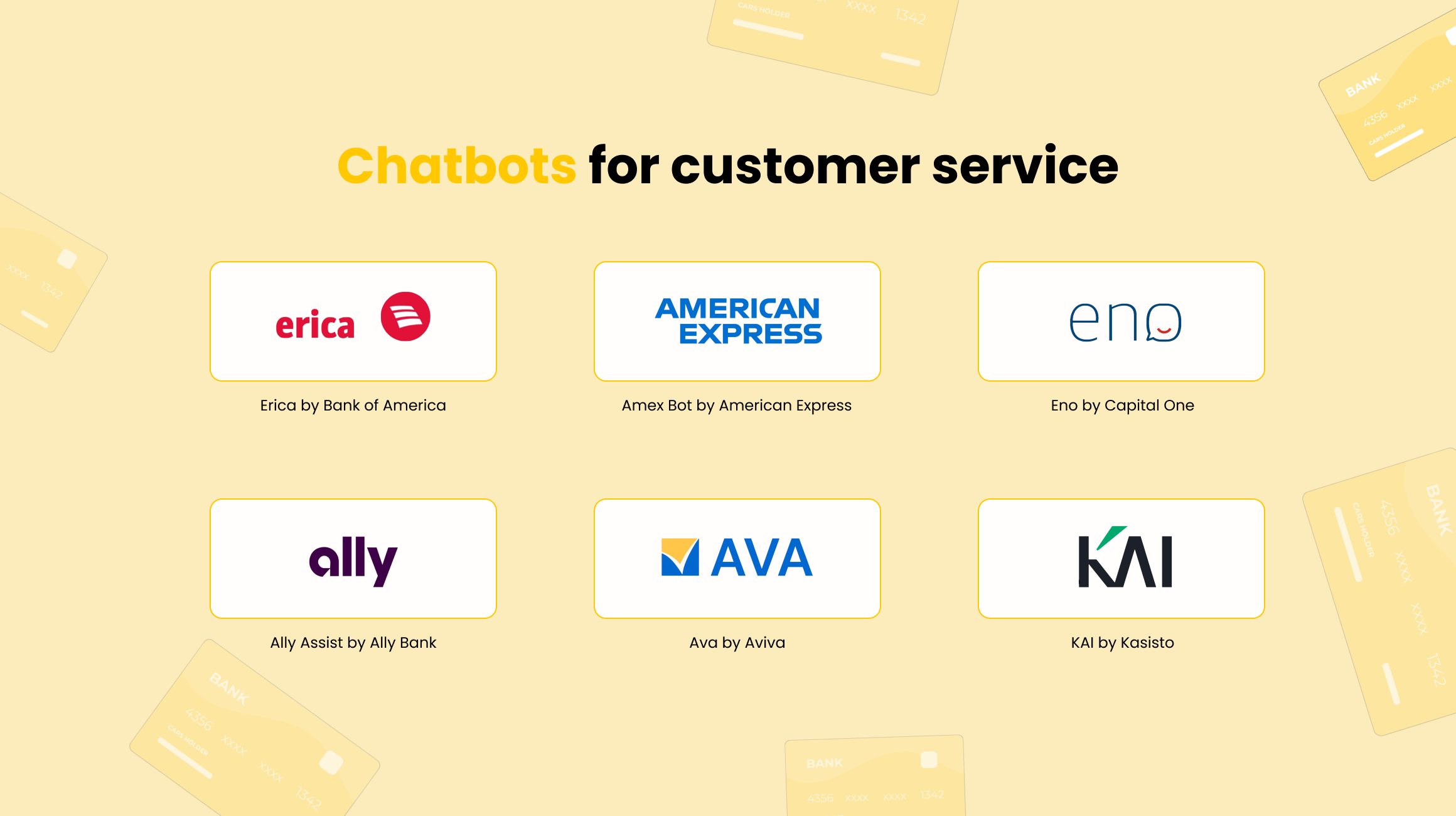 Chatbots for Customer Service