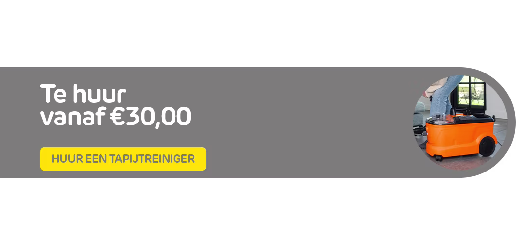 Huur een tapijtreiniger bij Praxis via de Boels verhuurservice