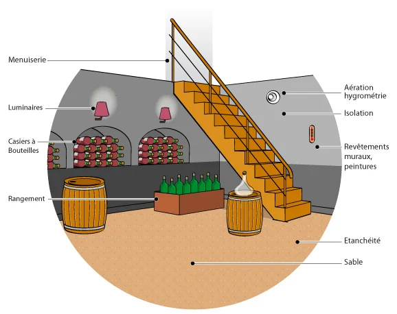 wijnkelder | cave à vin