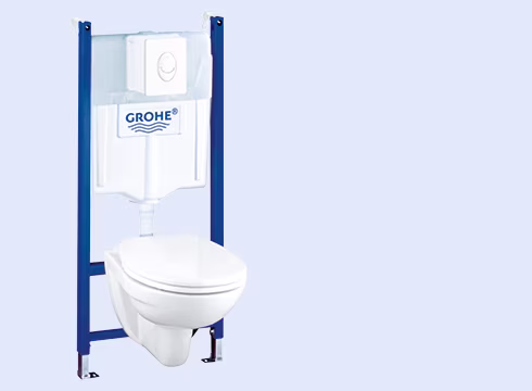 Permanent lage prijs op de Grohe Solido Inbouwtoilet set