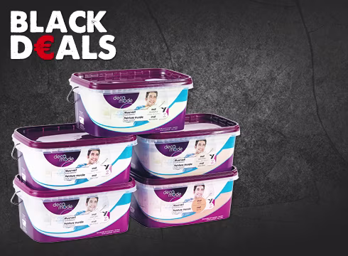 Korting op alle Decomode muurverven 2,5L