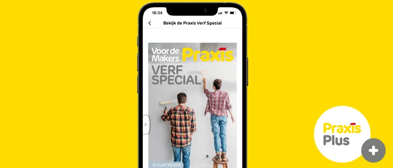 Download de Praxis Plus app en profiteer van eindeloos veel voordeel