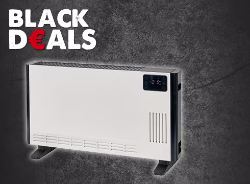 50% korting op de Eurom Safe-T convector kachel