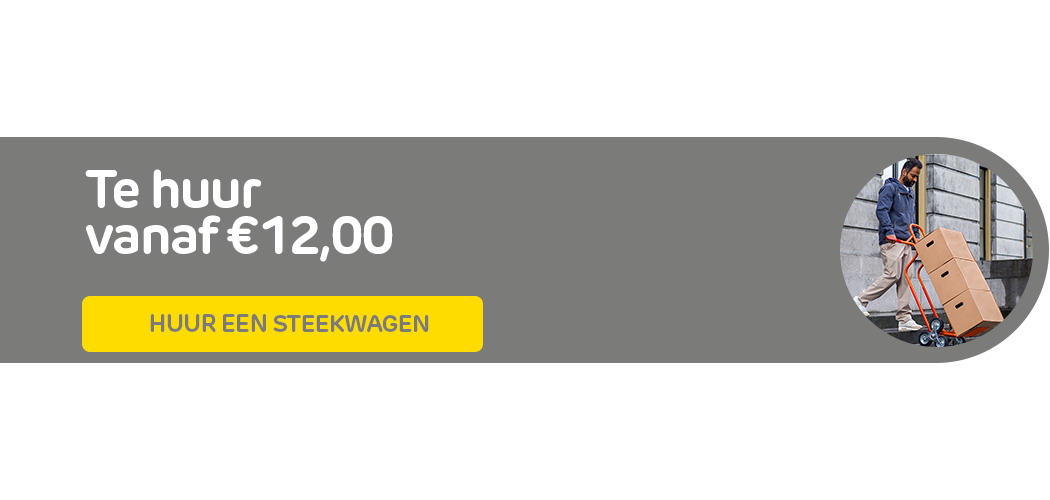 Huur een steekwagen bij Praxis via de Boels verhuurservice