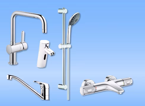 30% de remise sur tous les mitigeurs et sets de douche