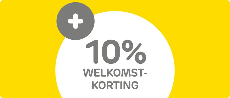 10% Praxis Plus welkomstkorting op één artikel naar keuze