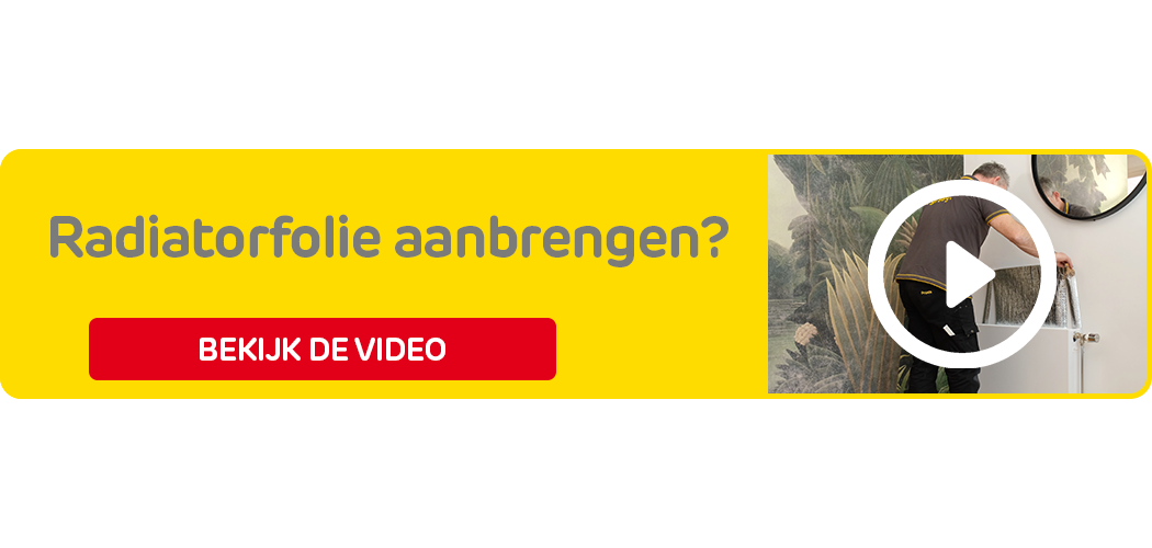 Stappenplan radiatorfolie aanbrengen