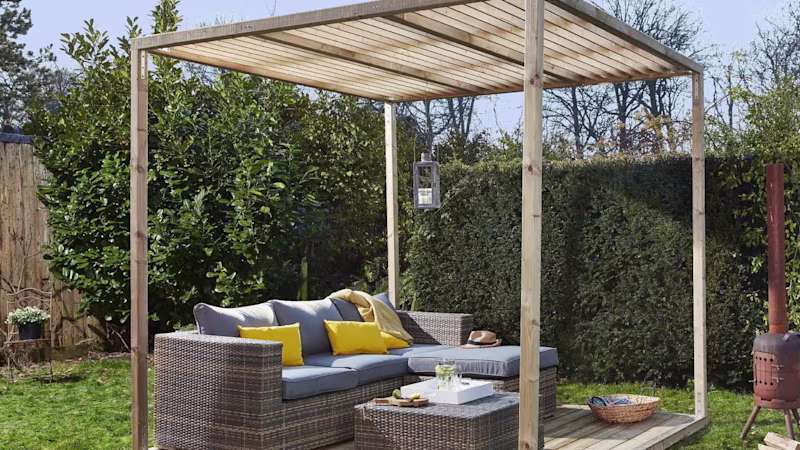 Fabriquer une pergola