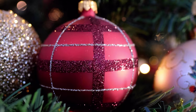 Bekijk kerstdecoratie