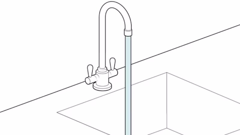 Remplacement du robinet de cuisine