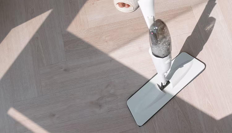 vloer schoonmaken