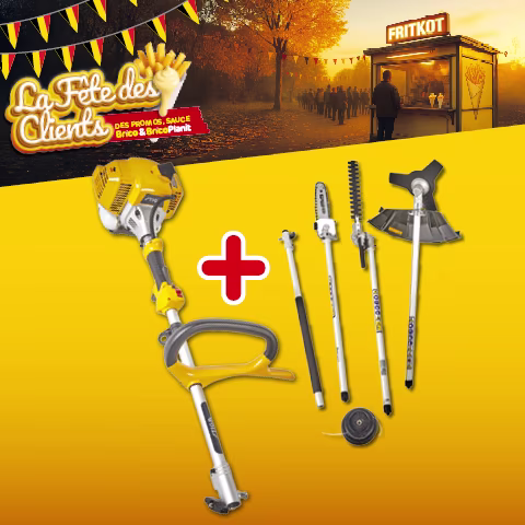 Promo Brico outil multifonction à essence Stiga MT 330 - moteur 2 temps - 25.4cc - 5 en 1