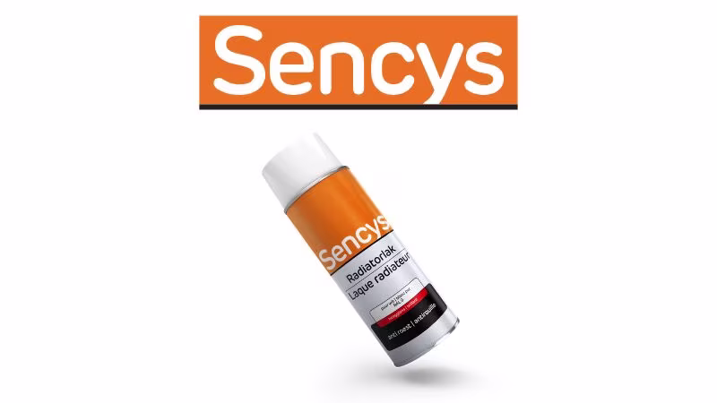 Het logo van Sencys | Le logo de Sencys