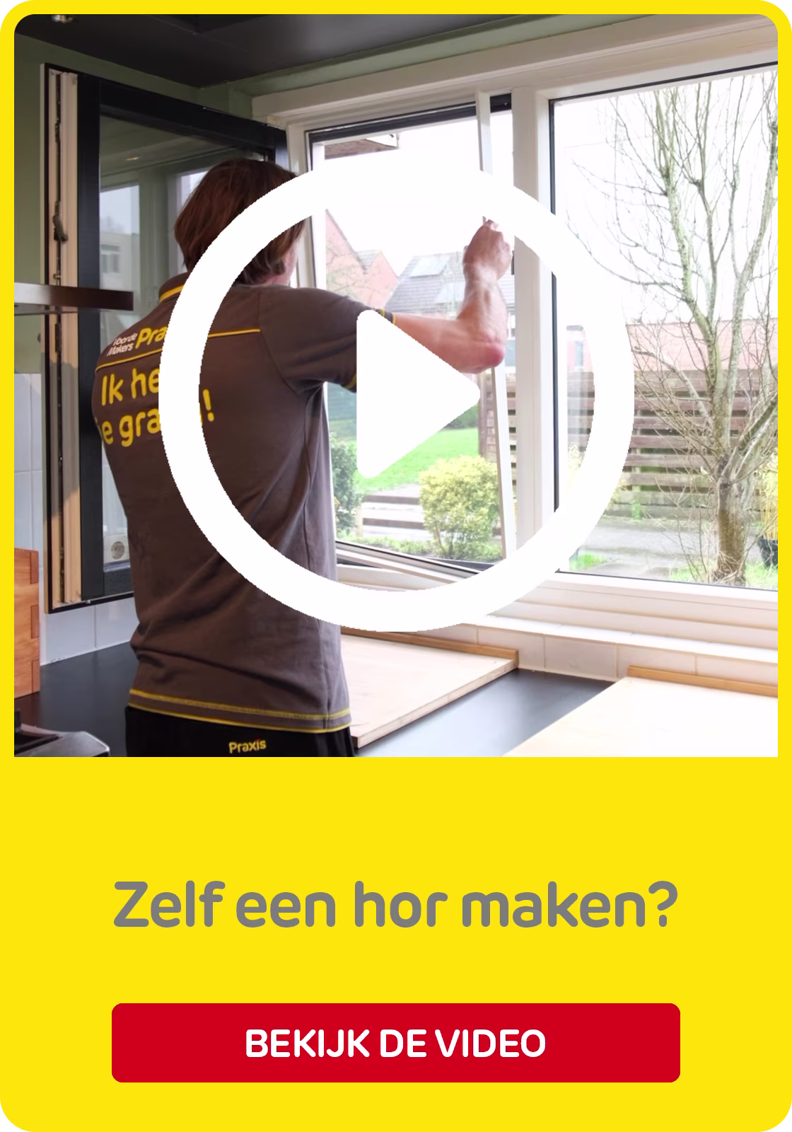 Stappenplan hor maken