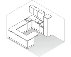 G-variant keuken | G variante cuisine