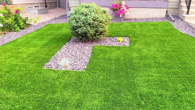 Poser du gazon synthétique