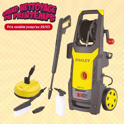 Promo Brico nettoyeur haute pression Stanley