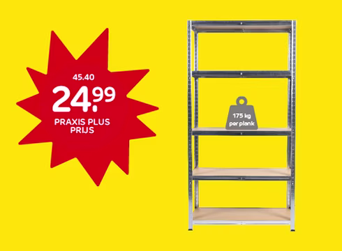 Hoge korting op Avasco opbergrek Atlas