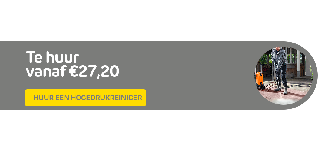 Huur een hogedrukreiniger bij Praxis via de Boels verhuurservice