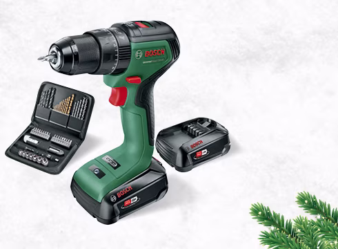 30% de remise sur la perceuse-visseuse à percussion Bosch