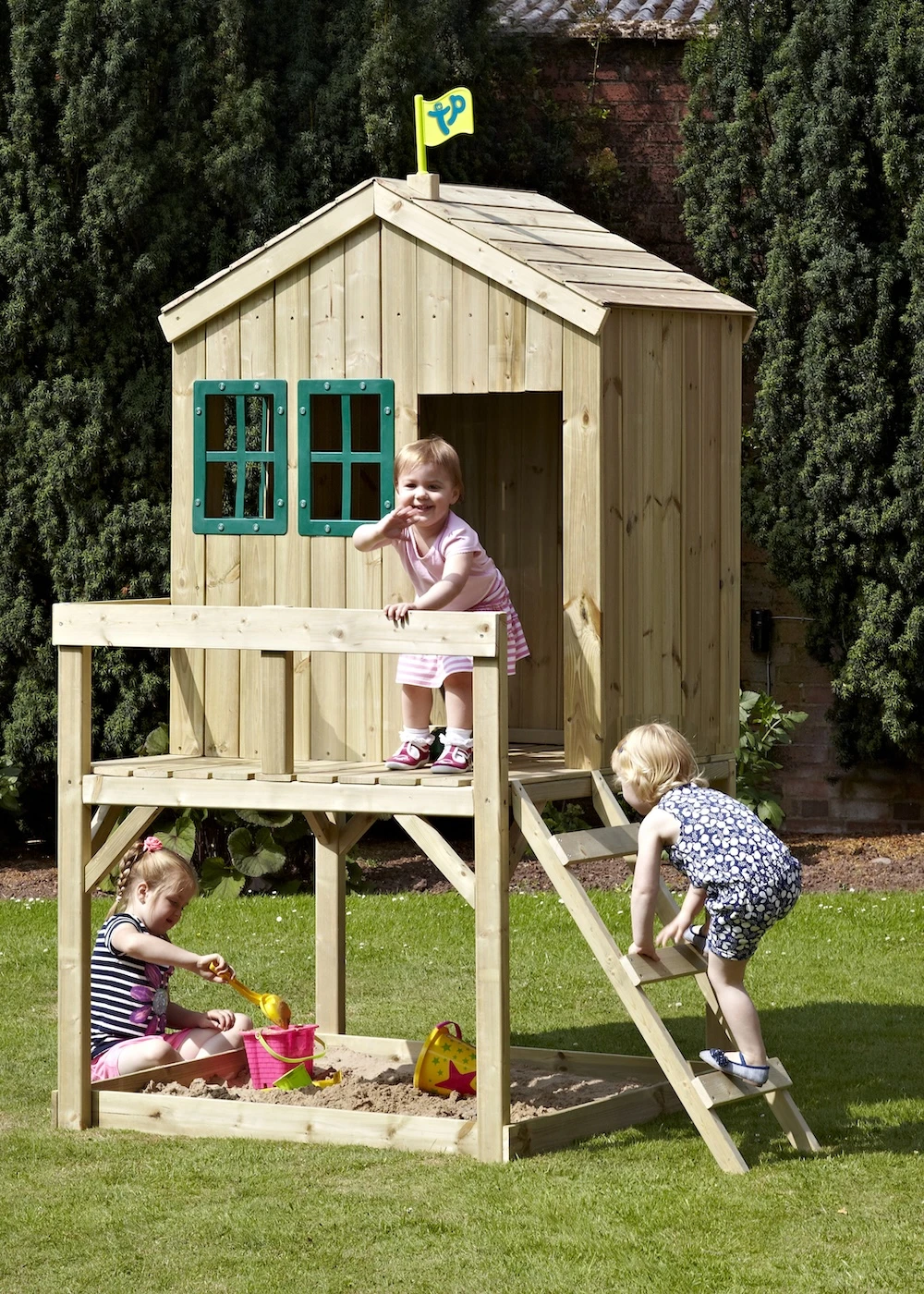 buitenspeelgoed speelhuisje voor in de tuin