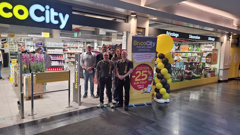 BricoCity Saint Lambert heropent in Luik met een nieuwe look BricoCity Saint Lambert heropent in Luik met een nieuwe look