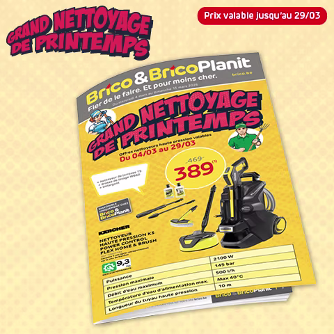 Grand nettoyage de printemps