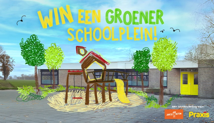 Win een groener schoolplein | Praxis