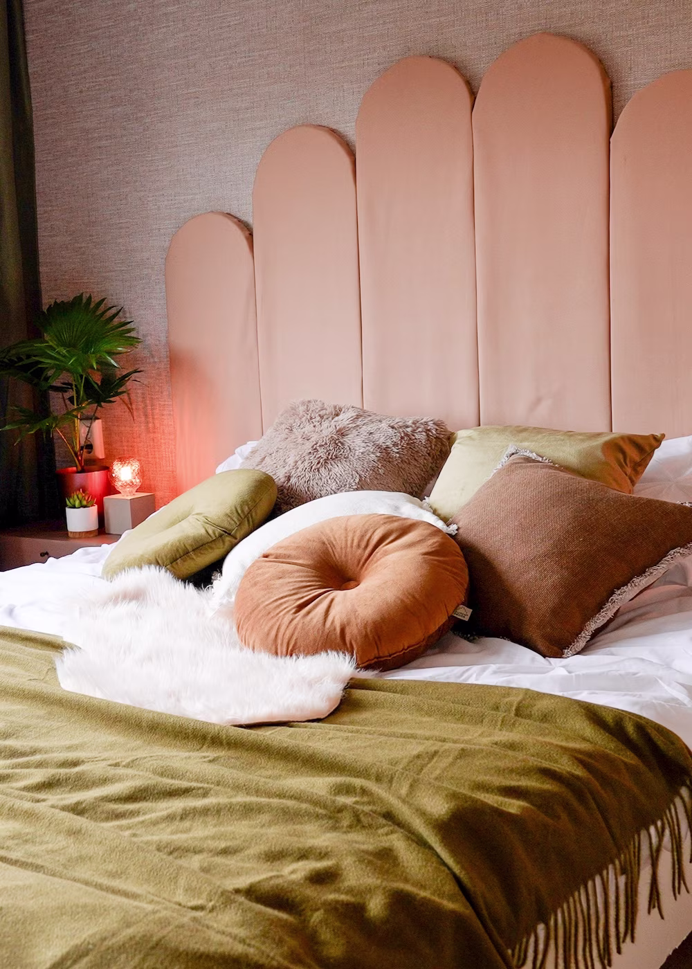 Weekend Make-Over: DIY hoofdbord voor bed