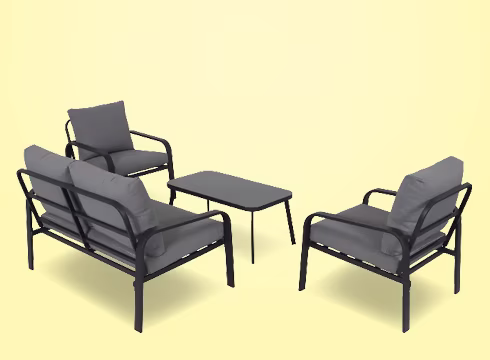 37% de remise sur le salon de jardin Central Park Milos