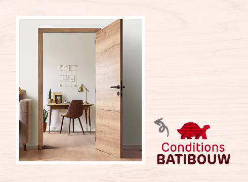 44 % de remise sur le bloc-porte complet design wood