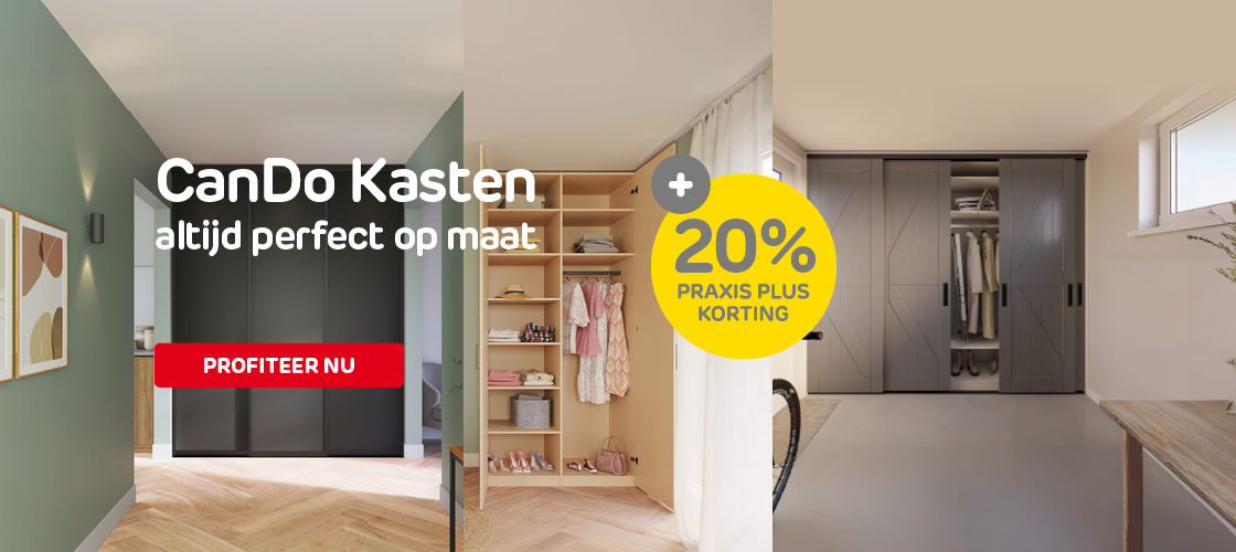 CanDo kasten op maat kopen met korting bij Praxis