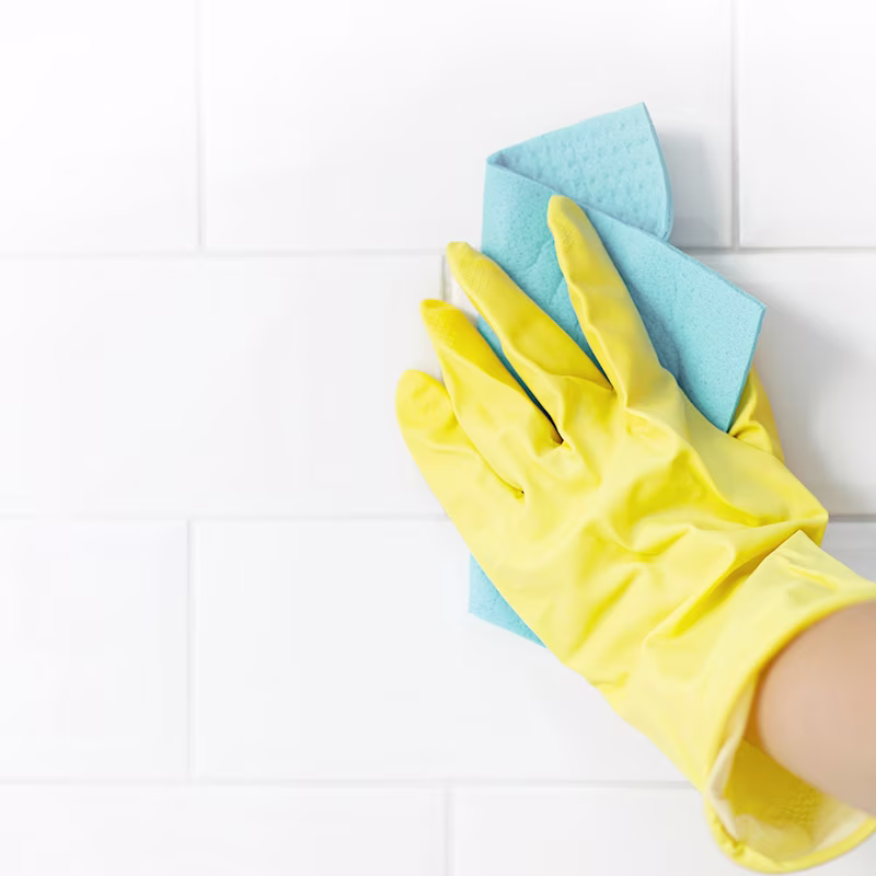 Badkamertegels schoonmaken Badkamertegels schoonmaken