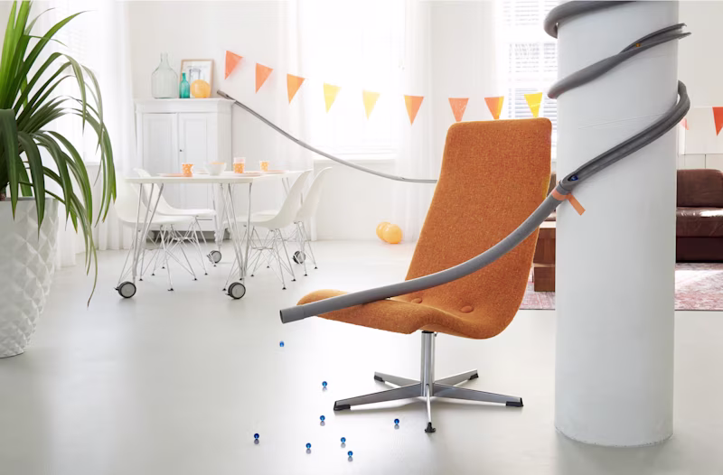 Een knikkerbaan maken